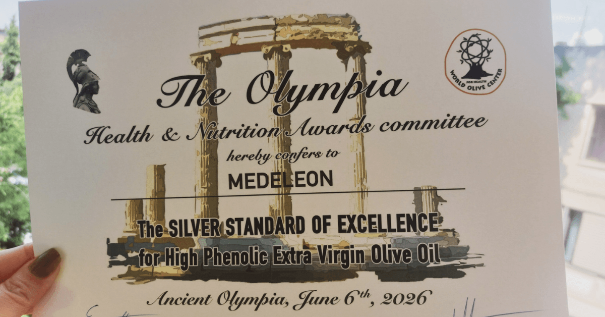 Medéleon Olympia Awards 2026 Ασημένια Διάκριση